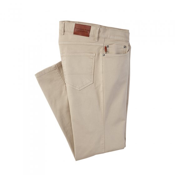 Broek van canvas-katoen 60 | Beige