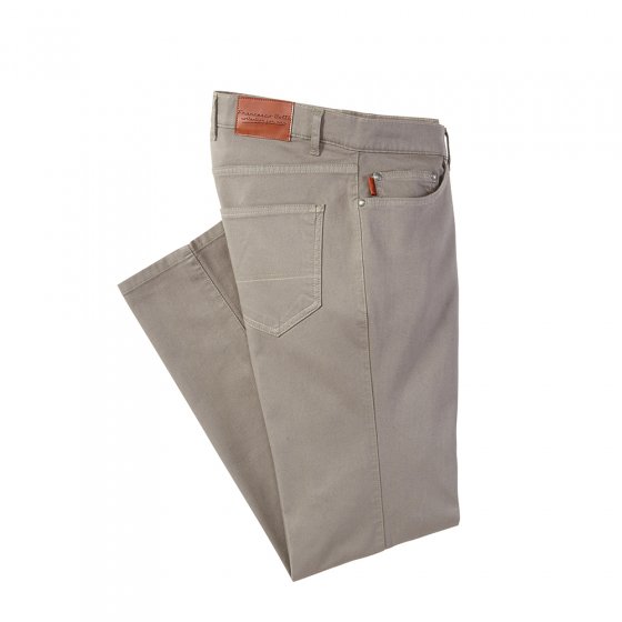 Broek van canvas-katoen 60 | Khaki