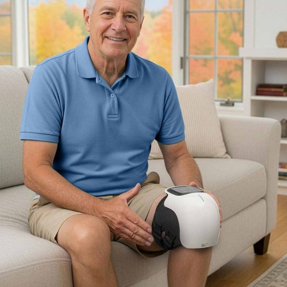 Knie-massageapparaat