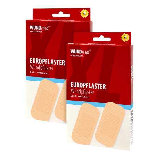 Euro-wondpleisters XL, set van 2  
