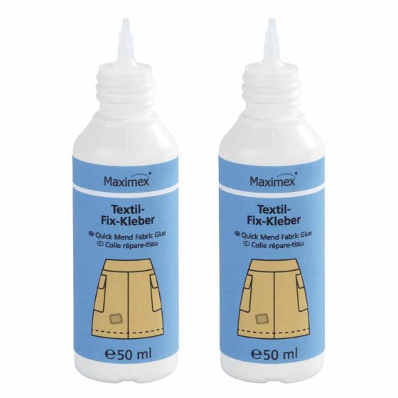 Textiellijm, 2 x 50 ml 