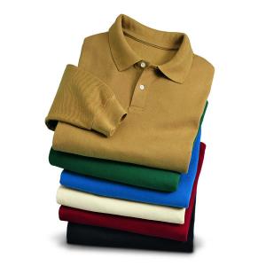 Poloshirt met lange mouw 