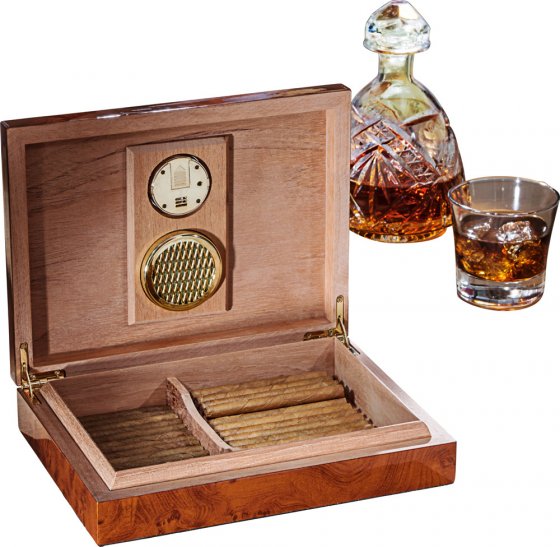 Humidor uit cederhout 