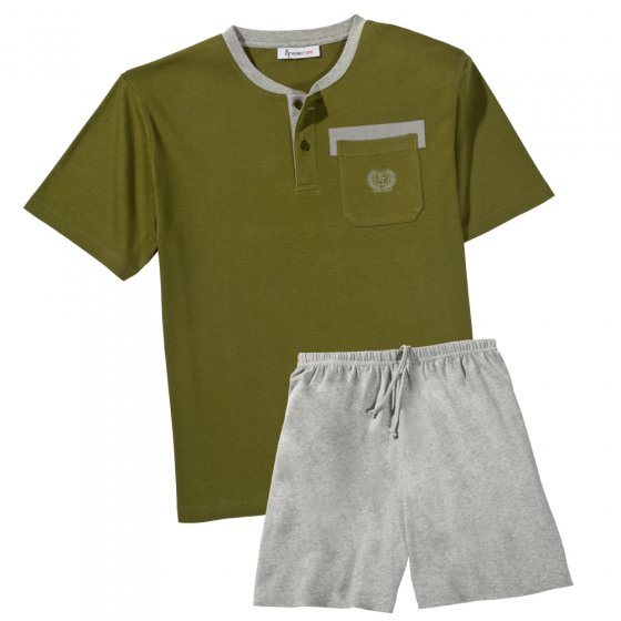 Interlock korte pyjama