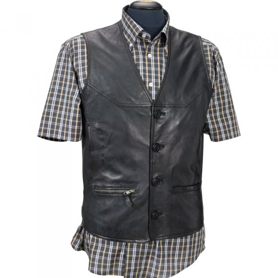 Lamsnappaleer vest 