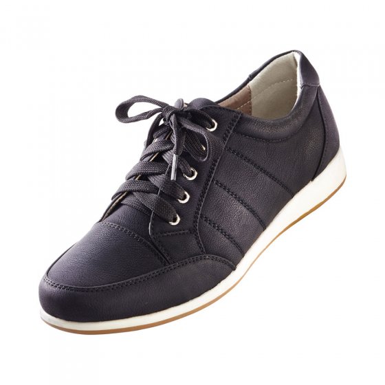 Schnürschuh,Nubuk,schwarz,41