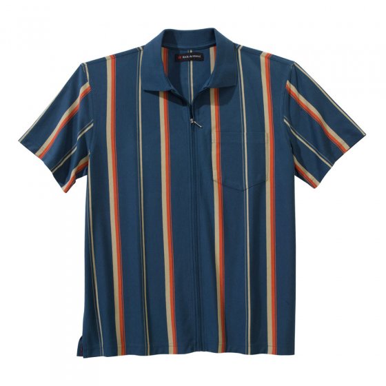 Poloshirt met doorlopende ritssluiting (Set van 2) 