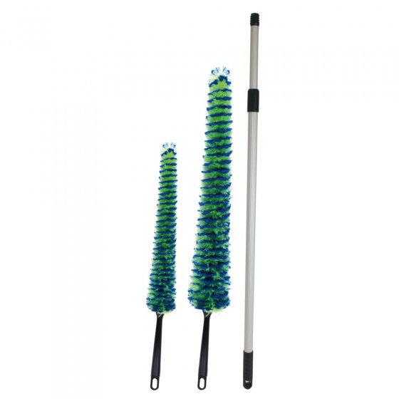 Flexibele microfiber-plumeau