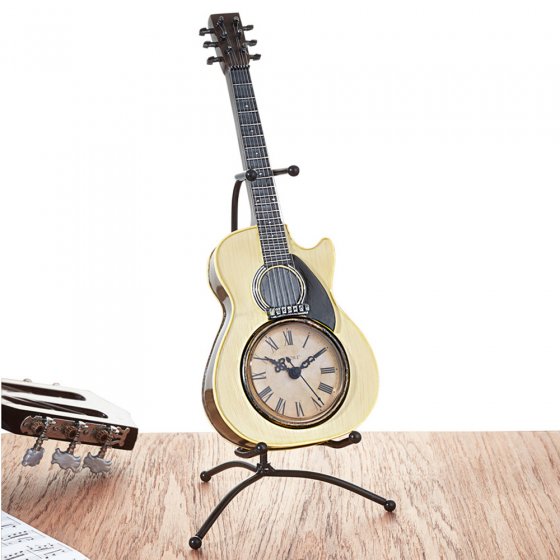 Gitaar-tafelklok