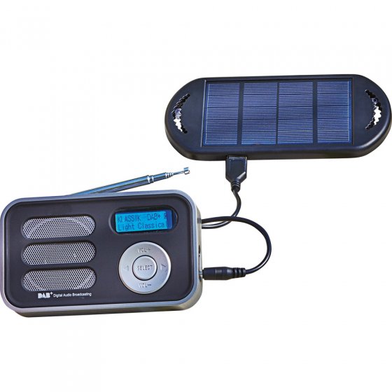 DAB+ radio solar-USB 