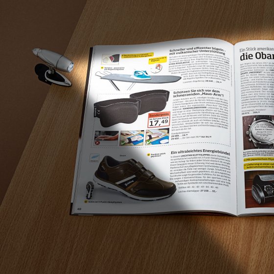 Led-klemlampen Set van 2 