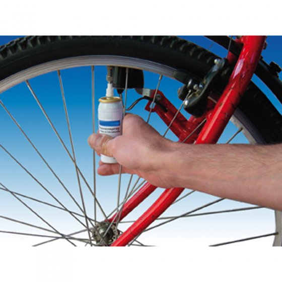 Fiets lekkenband spray Set van 2 stuks 