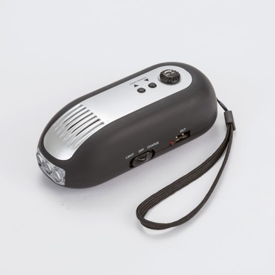 Radio ’dynamo’ met led 