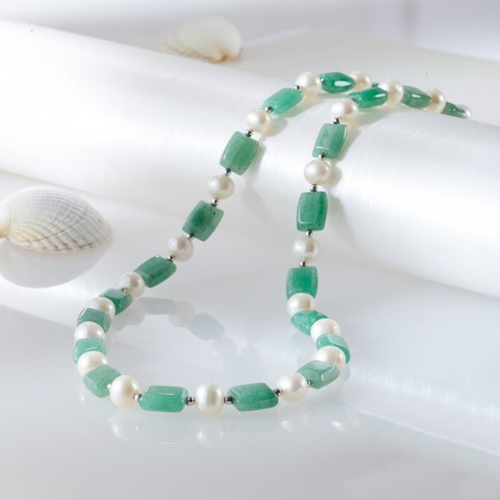 Aventurijn-collier