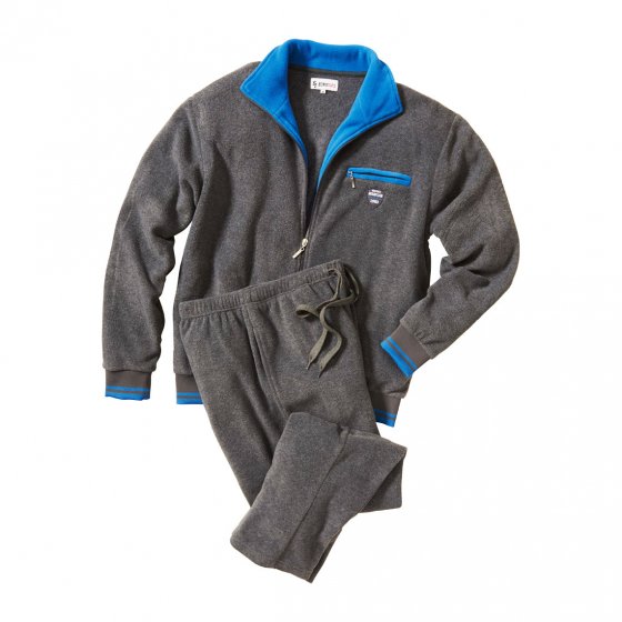 Thermo-homesuit van fleece XL | Grijs