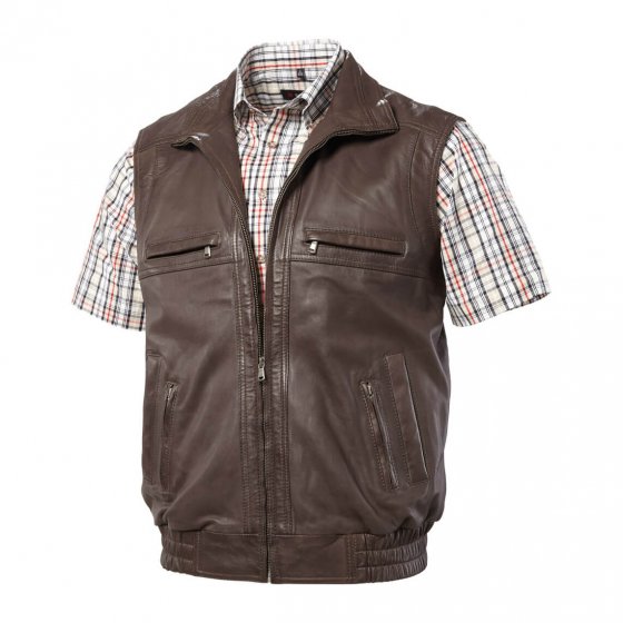 Leren blouson 