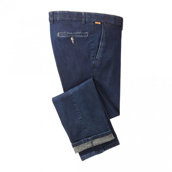 Jeans met geruwde binnenkant 