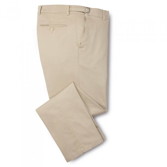 Katoenen comfortbroek 54 | Beige