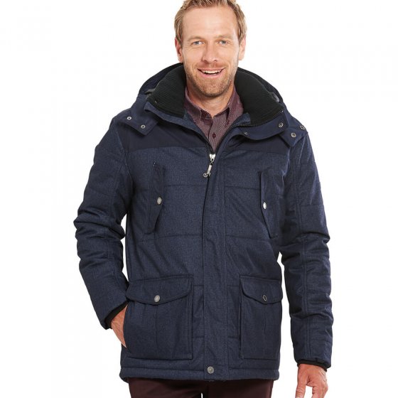 Parka in wol-look