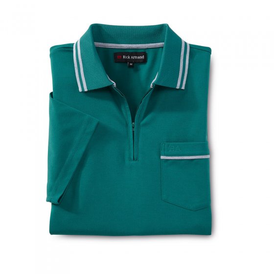 Poloshirt met ritskraag 