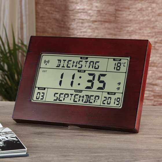 Kalender-radiografische klok