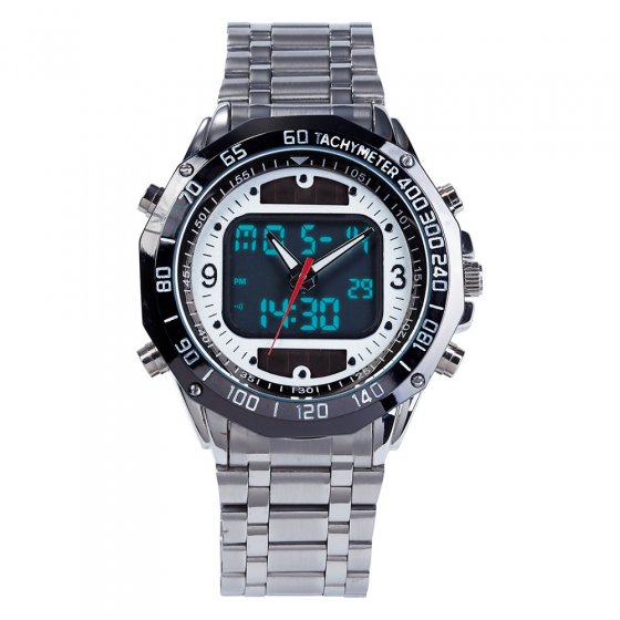 Multifunctionele chronograaf met zonnecellen