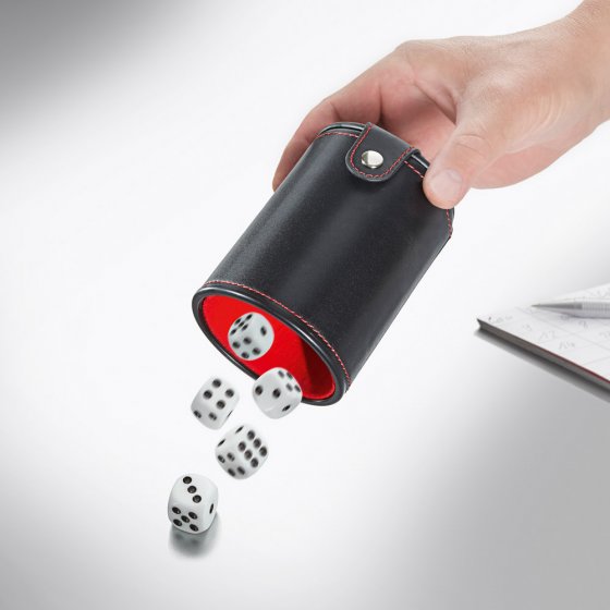 Dobbelbeker met opbergvak