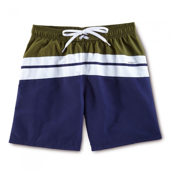 Zwemshort M | Marine#wit#olijf