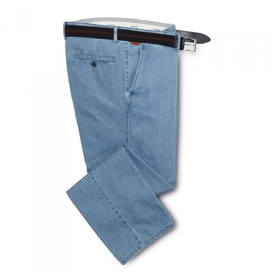 Jeans met lagere band 50 | Grijs