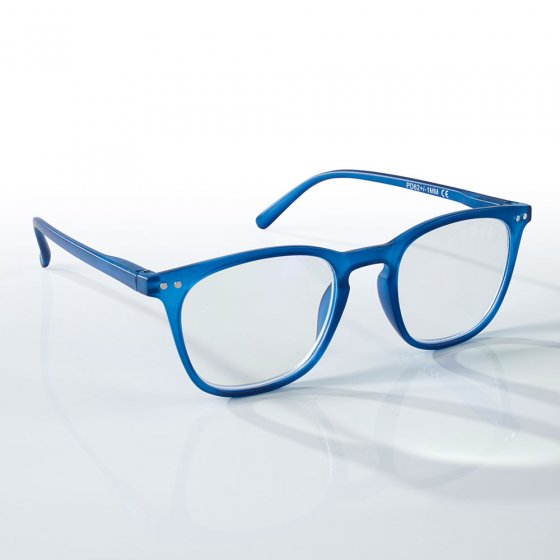 Vergrotingsbril met blauwfilter