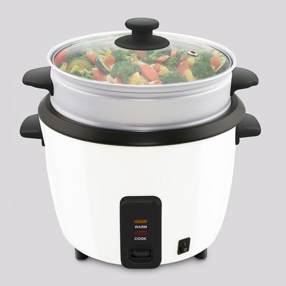 Rijstkoker met stoomfunctie 
