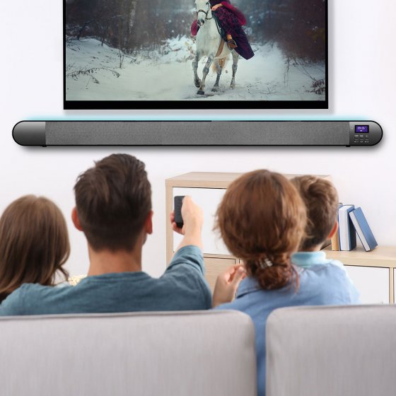 Multifunctionele soundbar met DAB+ 