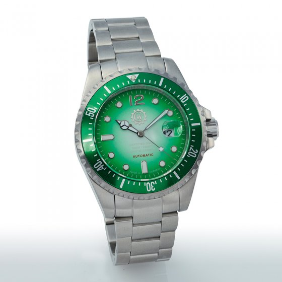 Duikhorloge 'Green Diver'