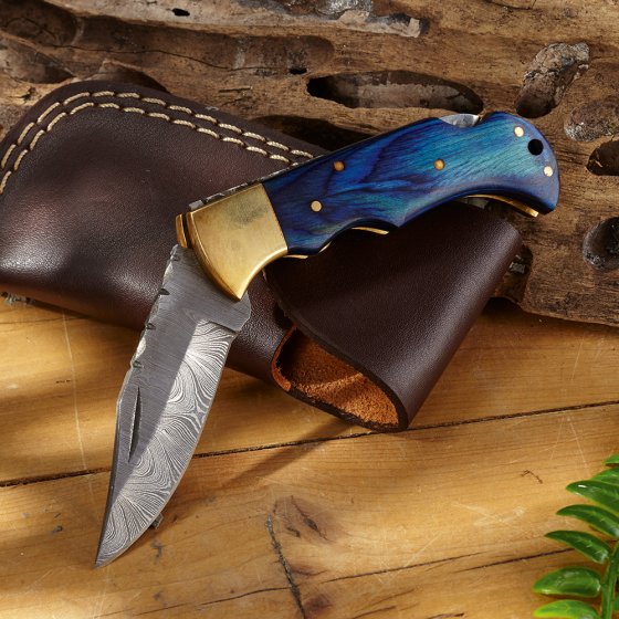 Damastmes 'Royal Blue'