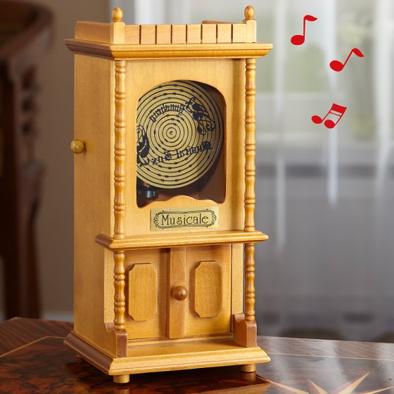Muziekdoos met muziekschijf