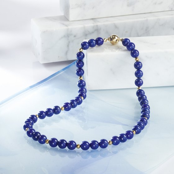 Ketting met lapis lazuli edelsteen 