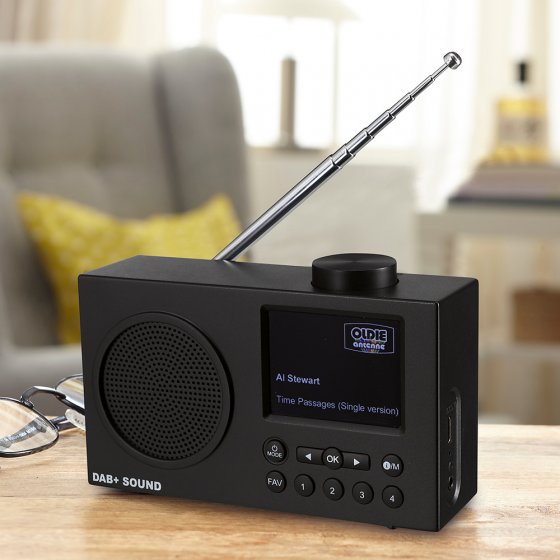 Compacte DAB+ radio met kleurendisplay 