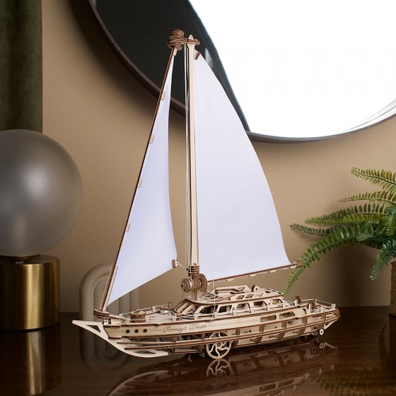 Houten model Zeilbootdroom 