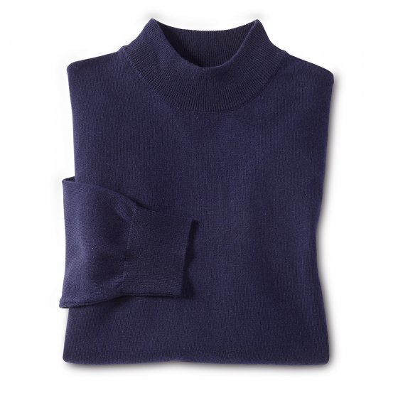 Trui met een opstaande kraag 3XL | Grijsgemêleerd