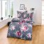 Microfleece beddengoed, bloemenmotief  - 1