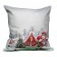 Kussenhoes Sneeuwpopfamilie - 1