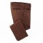 Katoenen broek met contrast - 1