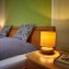 Touch-lamp in hout-decor - 1