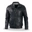 Sportieve leren blouson - 1