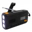 DAB+-radio met handmatige oplader en zonne-energie - 1