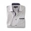 Geruit stretch-overhemd - 1