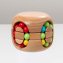 Houten knobbelspeelblokjes - 1