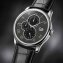 Luxe herenhorloge met leren band - 1