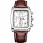 Retro herenhorloge met leren band - 1