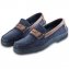 Boot mocassins van glad- en nubuckleer - 1